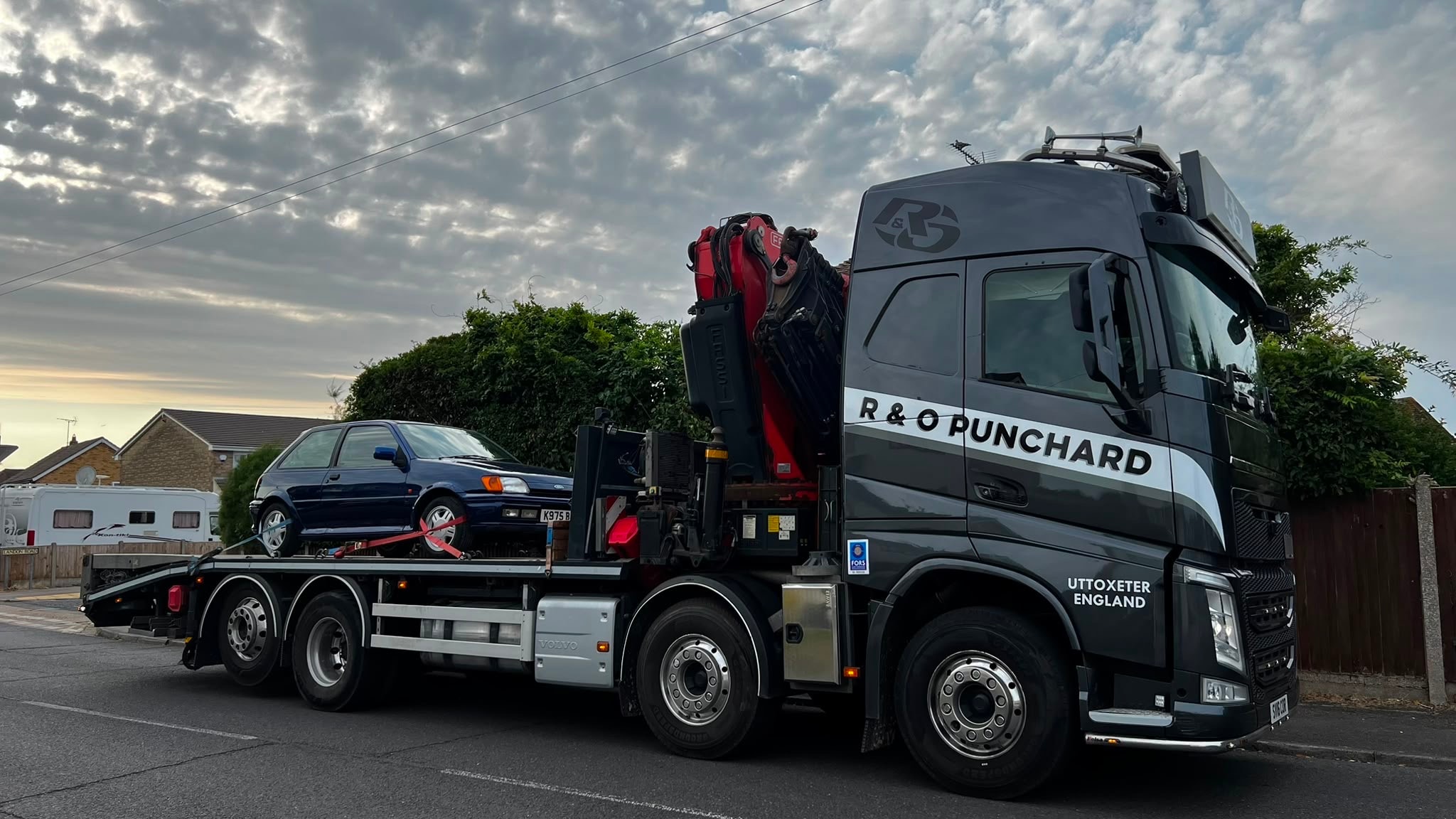 R & O Punchard machinery relocation